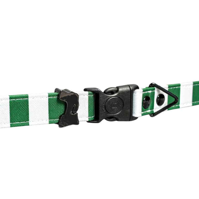 Green White Stripes